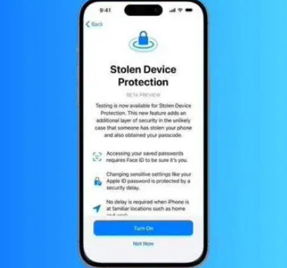 于田苹果授权维修店分享被盗设备保护功能开启方法 