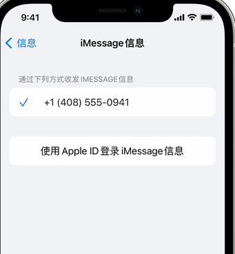 于田apple维修iPhone上无法正常发送iMessage信息 