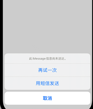 于田apple维修iPhone上无法正常发送iMessage信息